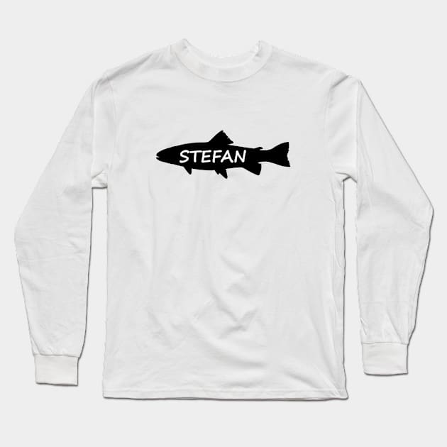 Stefan Fish Long Sleeve T-Shirt by gulden